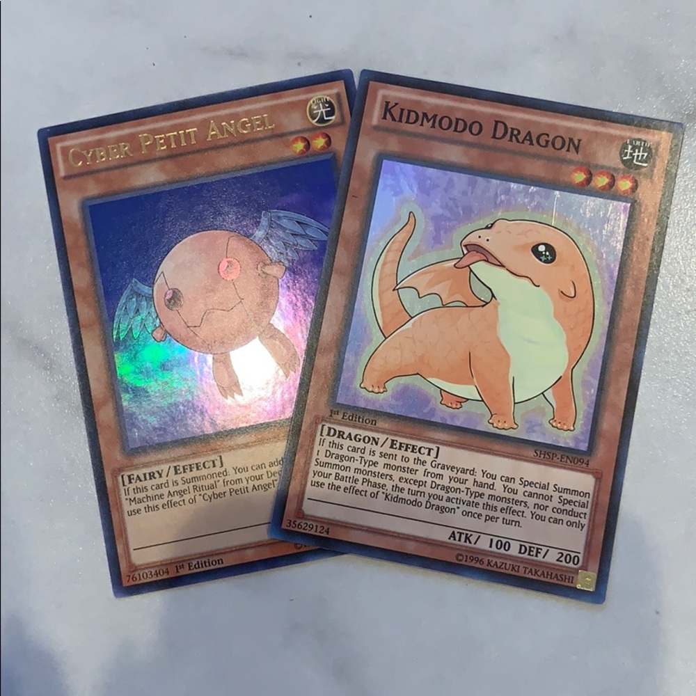 Kidmodo Dragon & Cyber Petit Angel Trading Cards